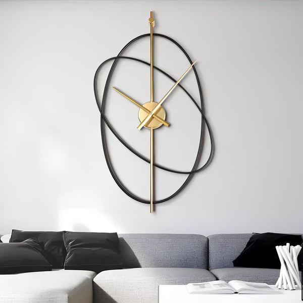 Elegant Orbit Wall Clock