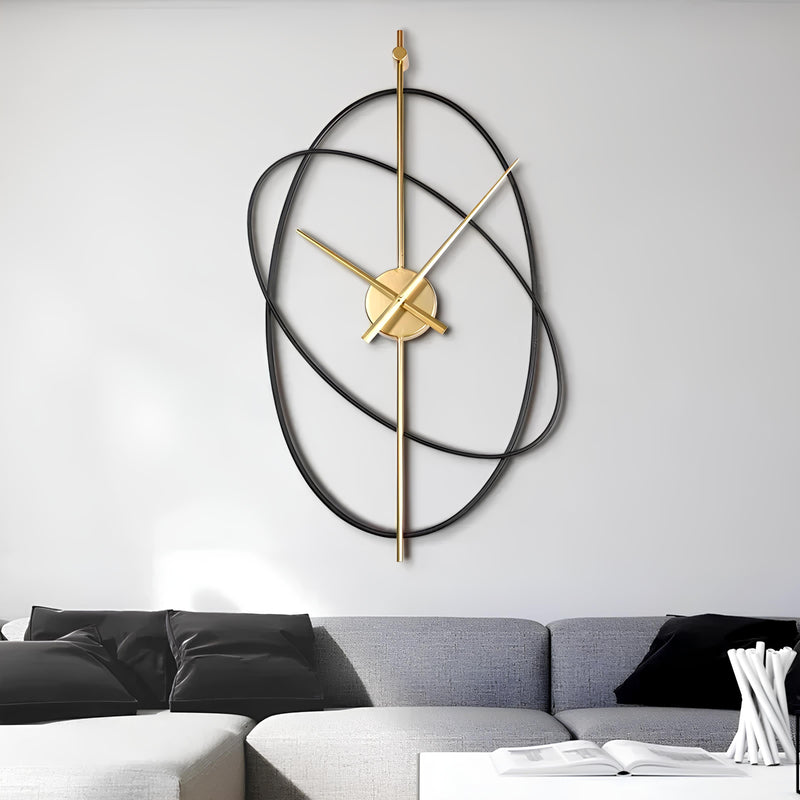 Elegant Orbit Wall Clock