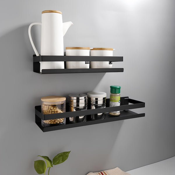 Modern Black Wall Shelf