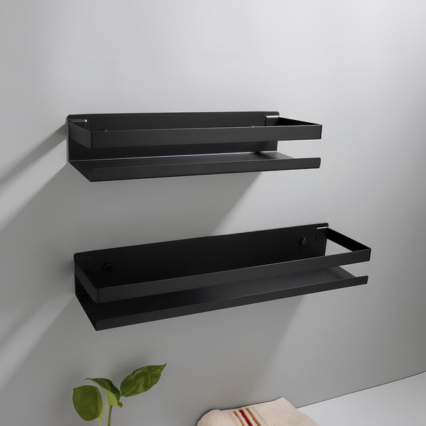 Modern Black Wall Shelf