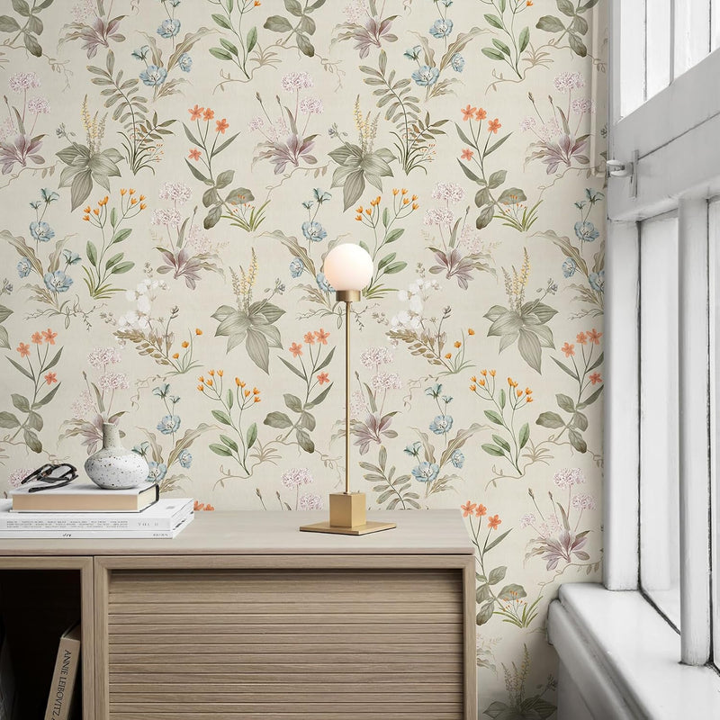 Vintage Botanical Wallpaper