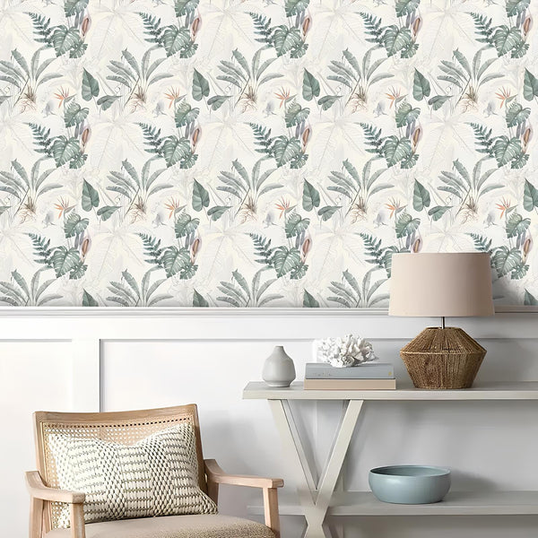 Tropical Leaf Wallpaper