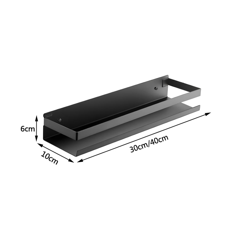 Modern Black Wall Shelf
