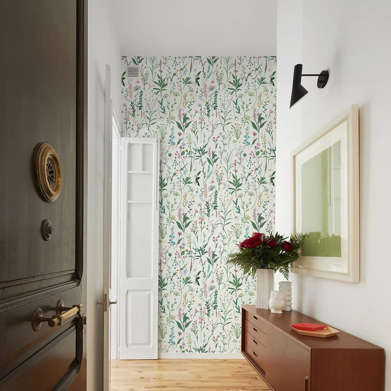 Botanical Meadow Wallpaper
