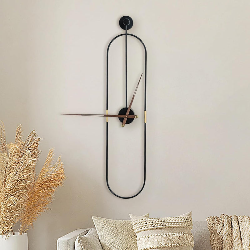 Modern Oval Wall Clock