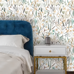 Botanical Watercolor Wallpaper