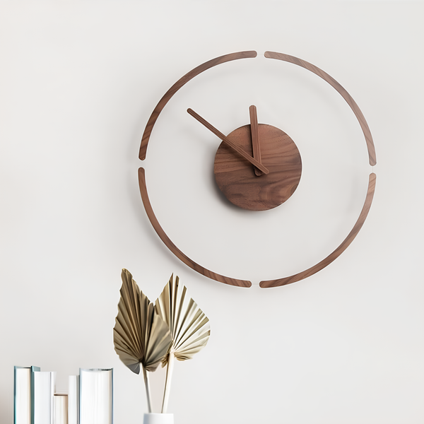Scandinavian Wood Wall Clock