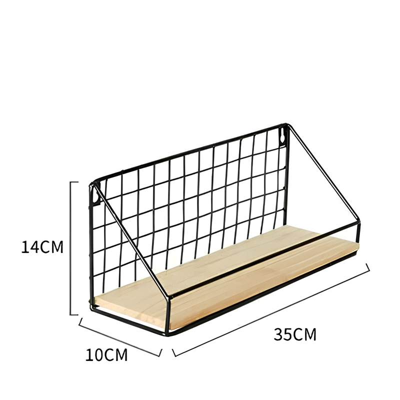 Modern Wire Wall Shelf
