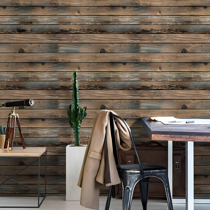Vintage Rustic Wood Wallpaper