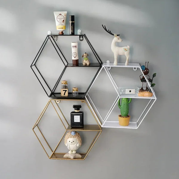 Creative Modern Home Round Wooden Wall Mount Flower Planter Book Storage Shelf Rack Potted Holder Stand Background Wall Decor