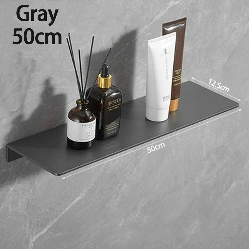 small metal wall floating shelf - Metal Wall Shelf, Black Floating Shelf, Small Bathroom Shelf, Display Shelves for Wall Storage