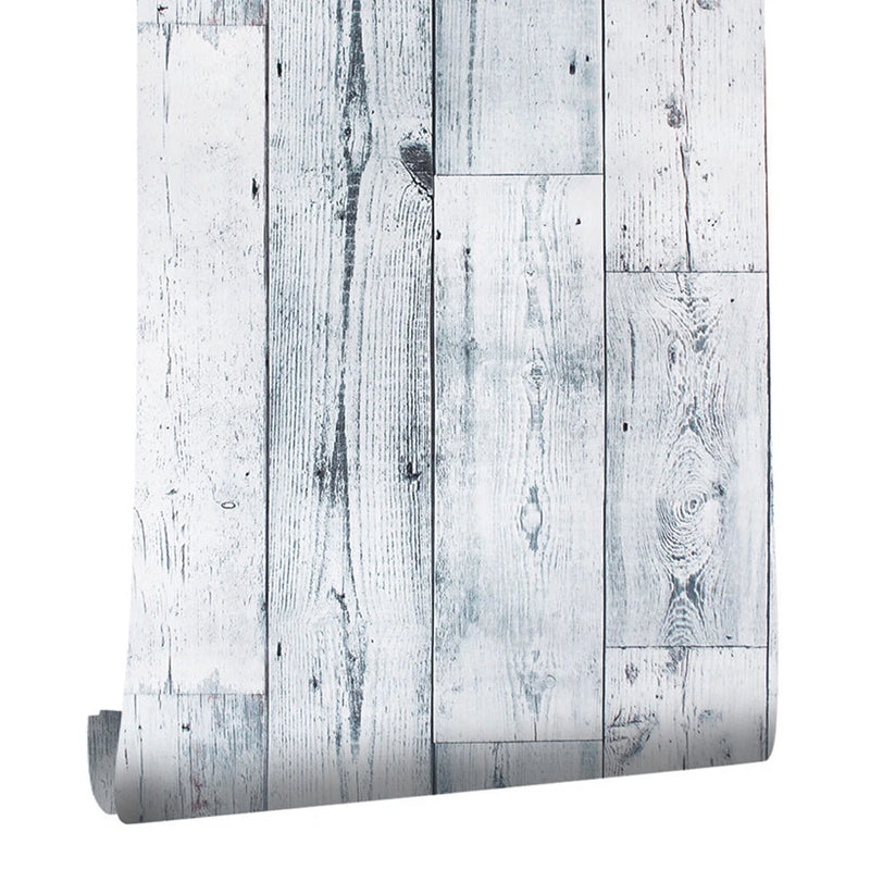 Wood Vinyl Wallpaper Roll Wood Grain Self Adhesive Wallpaper Kitchen Wardrobe Cabinet Furniture Contact Paper Renovation Door