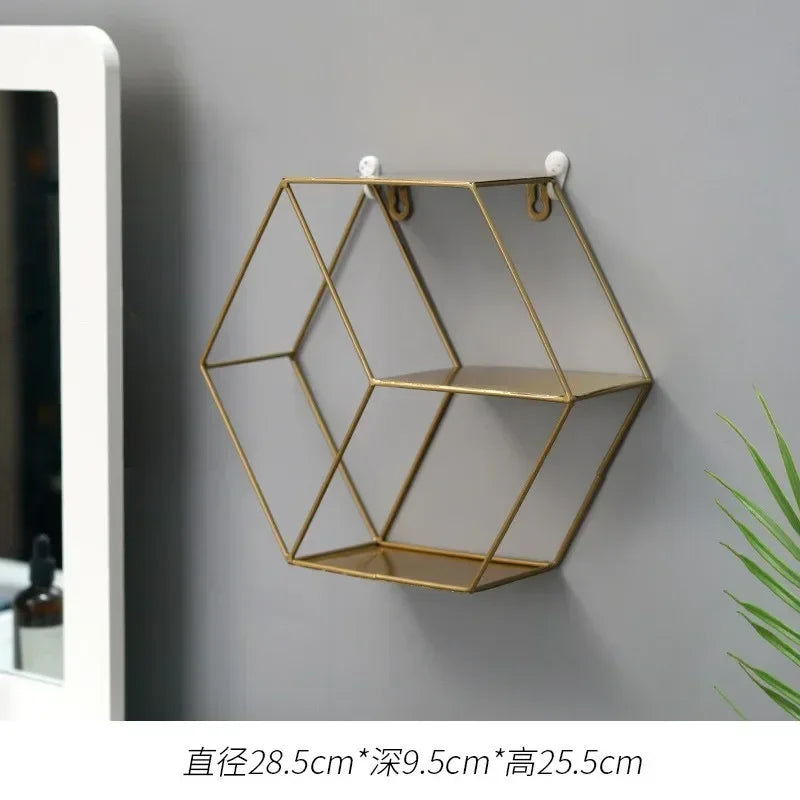 Creative Modern Home Round Wooden Wall Mount Flower Planter Book Storage Shelf Rack Potted Holder Stand Background Wall Decor
