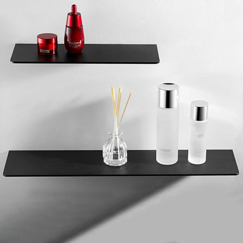 small metal wall floating shelf - Metal Wall Shelf, Black Floating Shelf, Small Bathroom Shelf, Display Shelves for Wall Storage