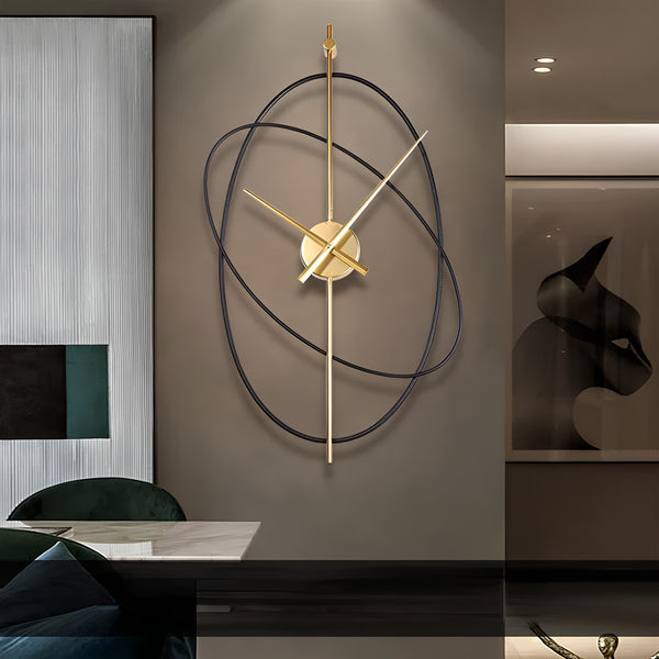 Elegant Orbit Wall Clock