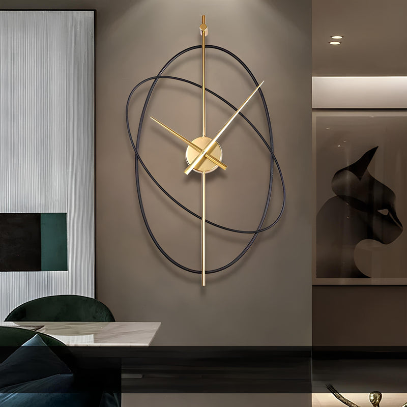 Elegant Orbit Wall Clock