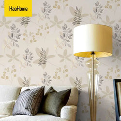 Floral Wallpaper Modern Leaf Self Adhesive Wallpaper Removable Contact Paper Peel and Stick Wallpaper for Bedroom Wall Decor