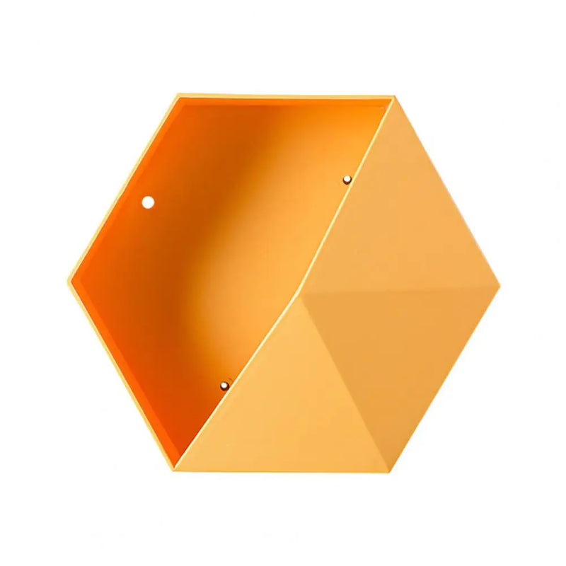 Hexagon Wall Flowerpot DIY Decorative Creative Wall Hanging Flower Geometric Pot Garden Basket for Garden