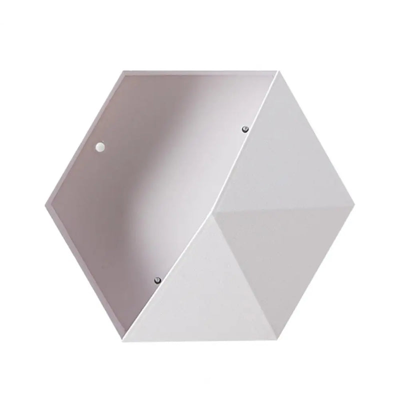 Hexagon Wall Flowerpot DIY Decorative Creative Wall Hanging Flower Geometric Pot Garden Basket for Garden